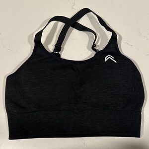 Black Women's Sports Bra